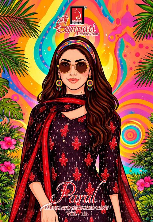 Ganpati parul vol-15 cotton kurtis wholesale market in surat
